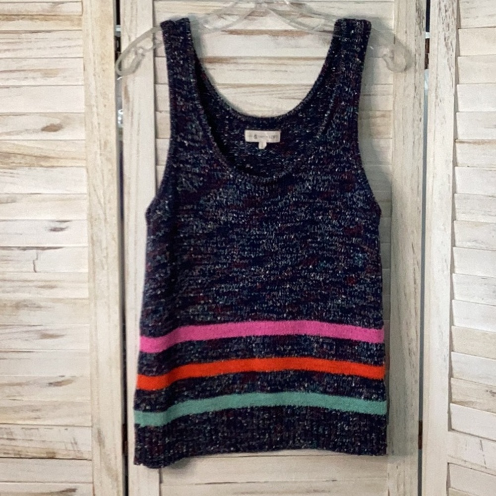 Lou & Grey Sweater Neck Tank Top